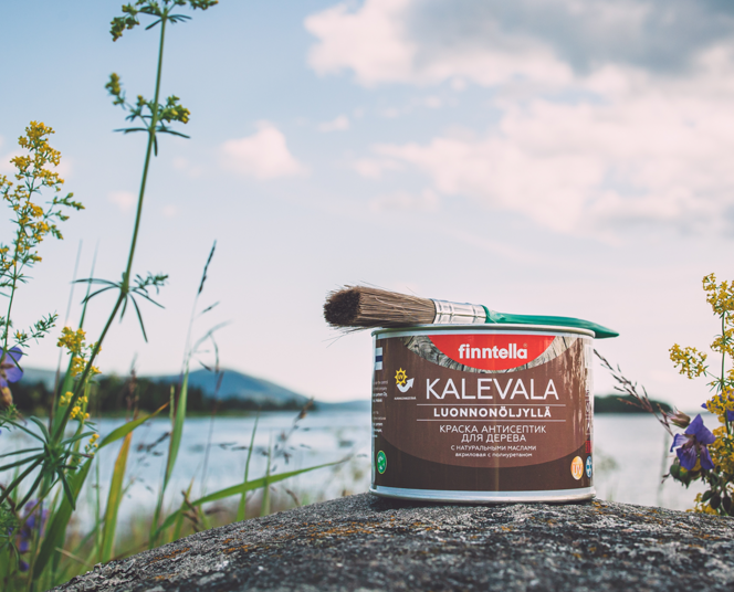 Финские краски для дерева FINNTELLA - лучшие решения и уход
