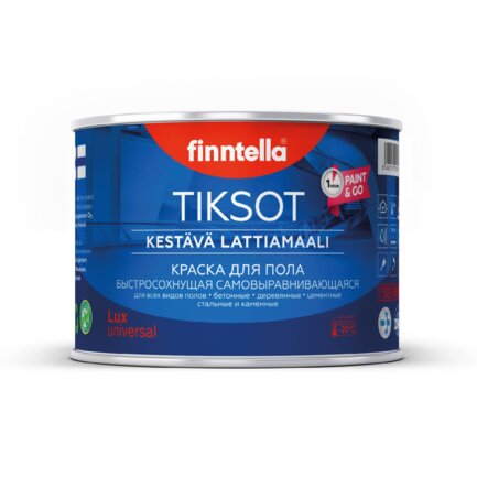 TIKSOT Kestävä lattiamaali изб. 1