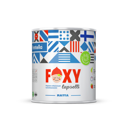 FINNTELLA FOXY LAPSELLI Matta — матовая краска для детских комнат изб. 1