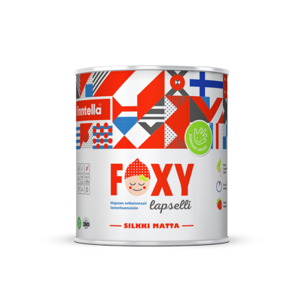 FINNTELLA FOXY LAPSELLI silkki matta — краска для детских комнат изб. 1