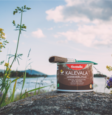 Финские краски для дерева FINNTELLA - лучшие решения и уход