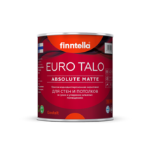 FINNTELLA EURO TALO — матовая моющаяся краска для квартир, офисов , торговых залов